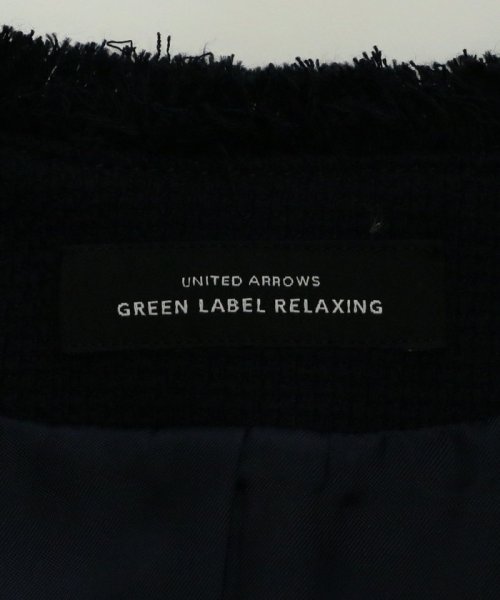 green label relaxing(グリーンレーベルリラクシング)/［size SHORTあり］バスケット ペプラム ジレ/img49
