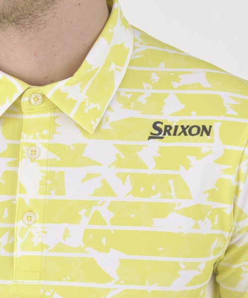 SRIXON(スリクソン)/ボーダープリントシャツ/img20