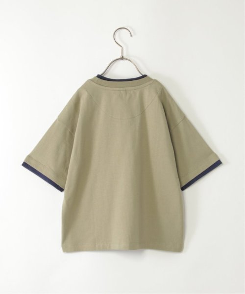 ikka kids(イッカ　キッズ)/襟袖フェイクBIGTシャツ（120〜160cm）/img03