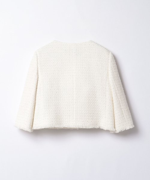 ノーカラージャケット 