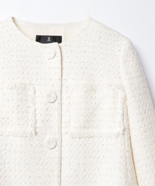 ノーカラージャケット 