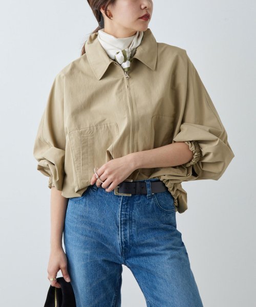 ユーティリティショートブルゾン 