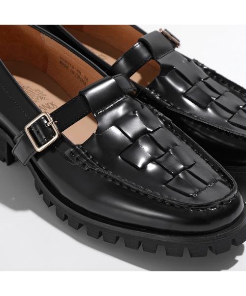 ARTESANOS ローファー NSH312 8H FLRENTIC Tストラップ 8H ARTESANOS ローファー NSH312 FLRENTIC カラー BLANCO NEGRO