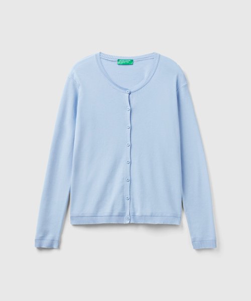 BENETTON (women)(ベネトン（レディース）)/コットン100％無地クルーネック長袖カーディガン/img35