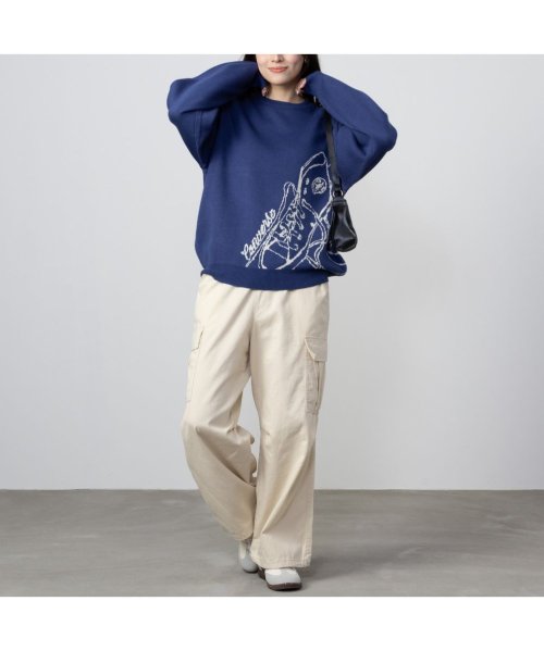 MAC HOUSE(women)(マックハウス（レディース）)/CONVERSE コンバース ビッグシューズジャガードニット 3482－6812/img10