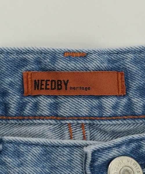 【別注】＜NEEDBY heritage＞CLAIRE ロールアップストレートデニムパンツ CLAIRE