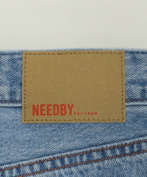 【別注】＜NEEDBY heritage＞CLAIRE ロールアップストレートデニムパンツ CLAIRE