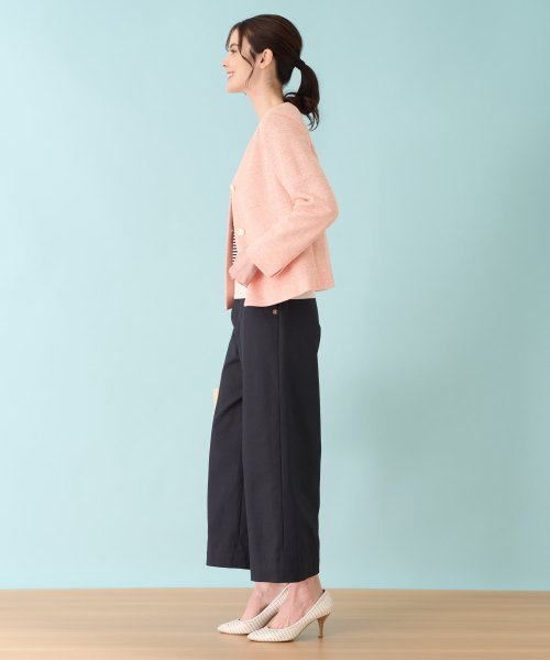 ノーカラージャケット 