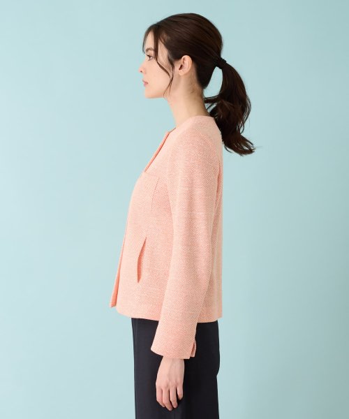 ノーカラージャケット 