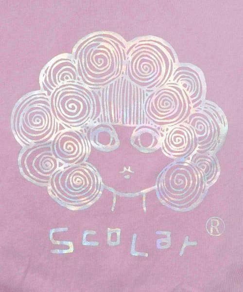 ScoLar(スカラー)/スカラーちゃんオーロラプリント 裏毛パーカー/img08