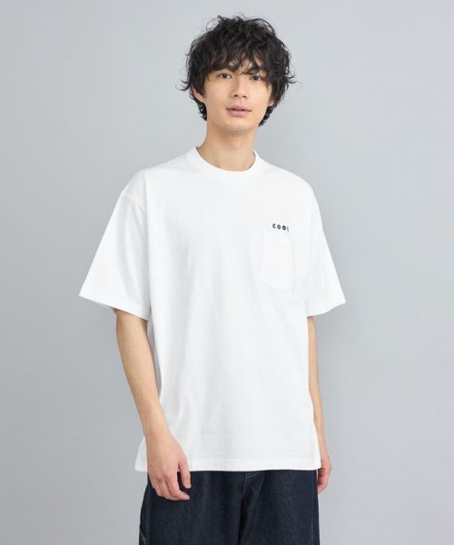 coen(coen)/USAコットンコーエンロゴ刺繍Tシャツ/img06