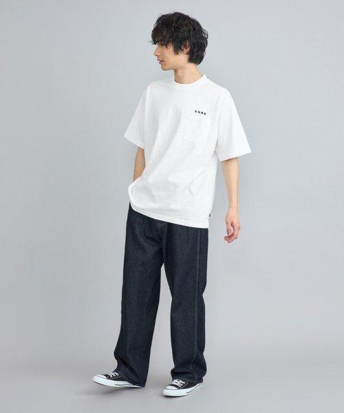 coen(coen)/USAコットンコーエンロゴ刺繍Tシャツ/img07