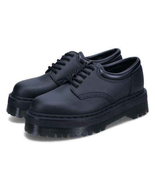 DR.MARTENS(ドクターマーチン)/ ドクターマーチン Dr.Martens 5ホール シューズ ビーガン クアッド モノ レザー メンズ レディース 厚底 VEGAN 8053 QUAD MON/img06