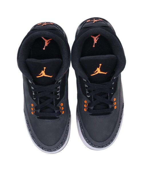 NIKE(ナイキ)/ NIKE AIR JORDAN 3 RETRO GS ナイキ エアジョーダン3 レトロ スニーカー レディース ブラック 黒 DM0967－080/img03