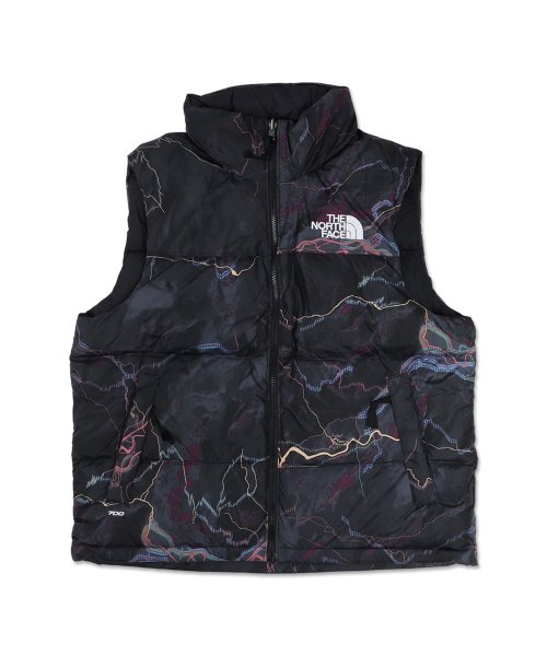 THE NORTH FACE(ザノースフェイス)/ ノースフェイス THE NORTH FACE ダウン ベスト アウター レトロ ヌプシ メンズ 防寒 RETRO NUPTSE VEST ブラック 黒 NF0/img09