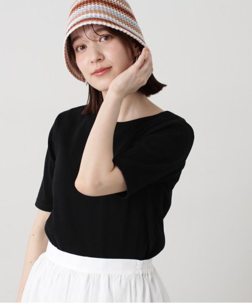 N Natural Beauty Basic(エヌナチュラルビューティベーシック)/テレコハーフスリーブＴシャツ/img06