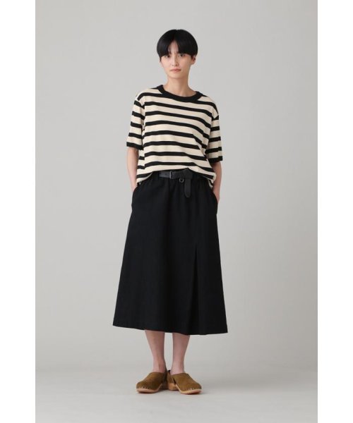 MHL.(エムエイチエル)/COTTON LINEN STRIPE JERSEY(オンラインストア限定)/img01