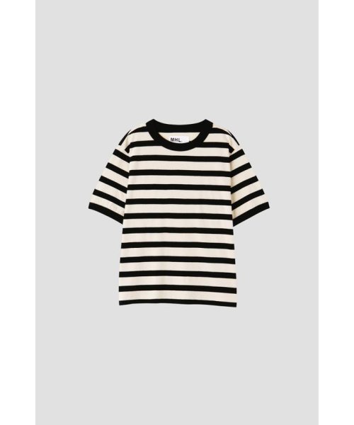 MHL.(エムエイチエル)/COTTON LINEN STRIPE JERSEY(オンラインストア限定)/img02