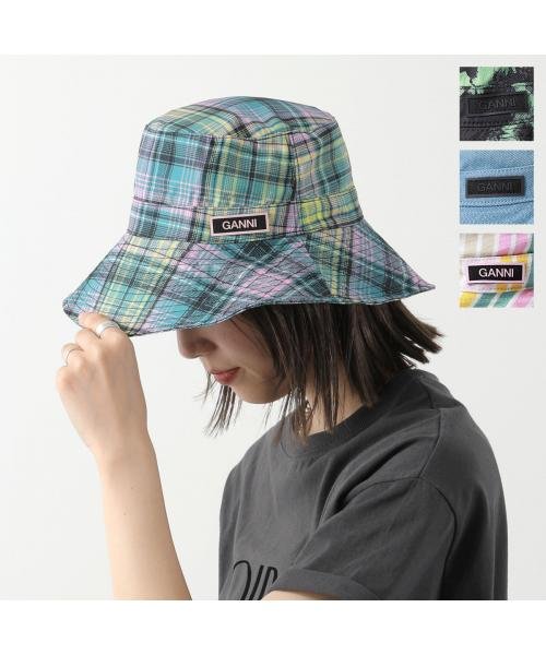 GANNI(ガニー)/GANNI バケットハット Recyclled Tech Bucket Hat /img01