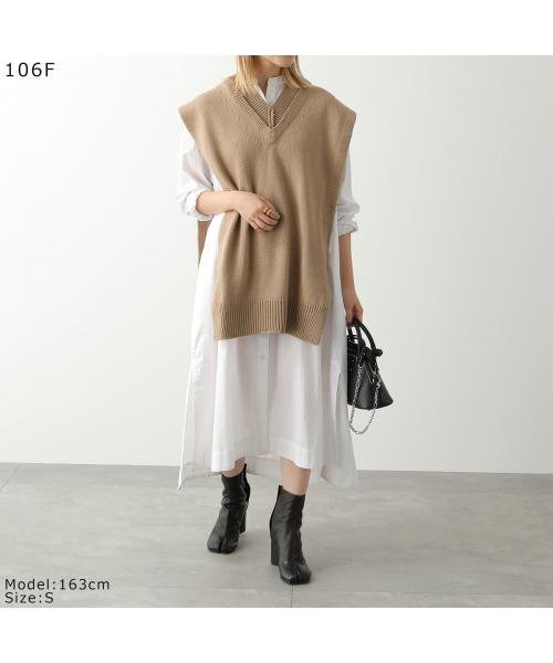 MAISON MARGIELA(メゾンマルジェラ)/MAISON MARGIELA ベスト SI1TH0001 S18064 ニット タバード/img02