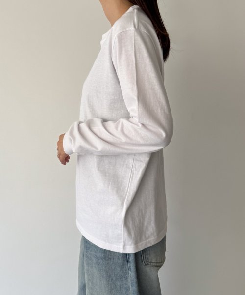 CANAL JEAN(キャナルジーン)/El mar(エルマール)"standard"刺繍ロングTシャツ/img09