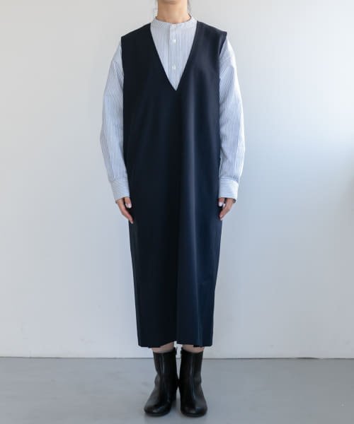 URBAN RESEARCH DOORS(アーバンリサーチドアーズ)/FORK&SPOON　バックジップジャンパースカート/img23