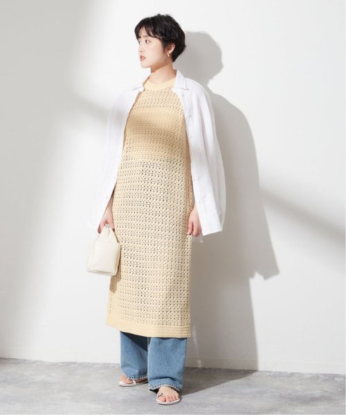 journal standard  L'essage (ジャーナルスタンダード　レサージュ)/【ADAWAS/アダワス】 ADWS－308－15/CROCHET KNIT LAYERED：ワンピース/img04