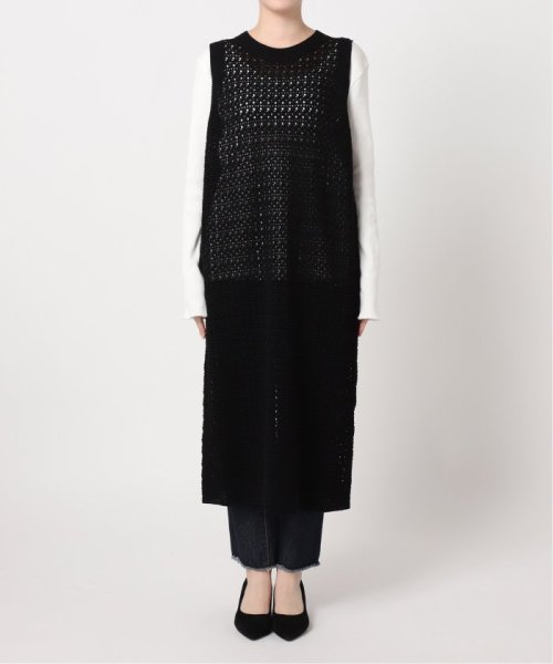 journal standard  L'essage (ジャーナルスタンダード　レサージュ)/【ADAWAS/アダワス】 ADWS－308－15/CROCHET KNIT LAYERED：ワンピース/img07