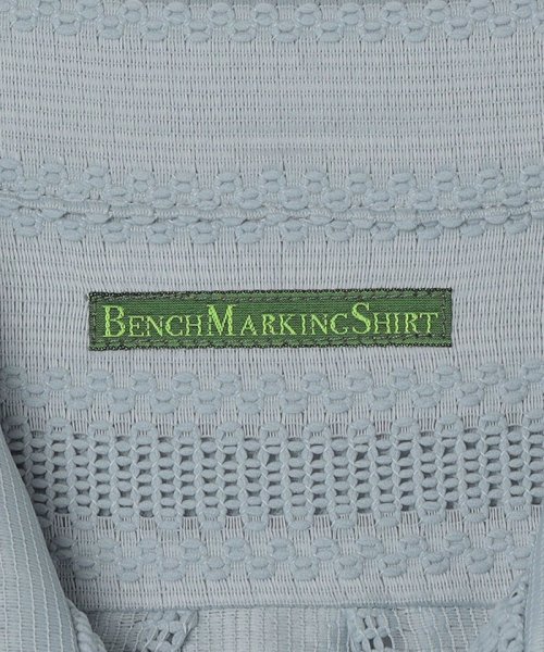 SHIPS MEN(シップス　メン)/BENCH MARKING SHIRT: ストライプレース オープンカラー 半袖 シャツ/img22