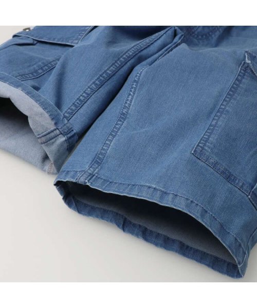 【子供服】 Daddy Oh Daddy (ダディオダディ) ストレッチデニム6分丈ハーフパンツ 140cm～160cm V33103 人気・おすすめ｜使いやすい・旅行におすすめ セール中 全国発送 国内発送対応