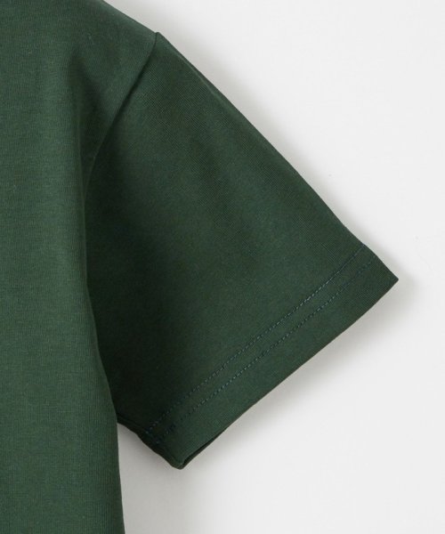 green label relaxing （Kids）(グリーンレーベルリラクシング（キッズ）)/【別注】＜WILD THINGS＞ボックスロゴ Tシャツ 110－130cm/img10