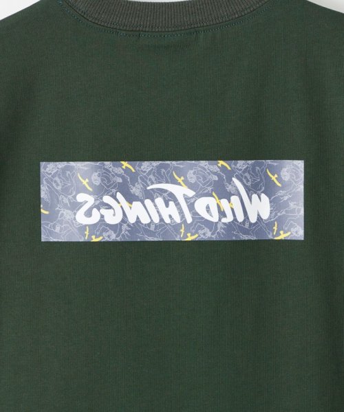 green label relaxing （Kids）(グリーンレーベルリラクシング（キッズ）)/【別注】＜WILD THINGS＞ボックスロゴ Tシャツ 110－130cm/img13