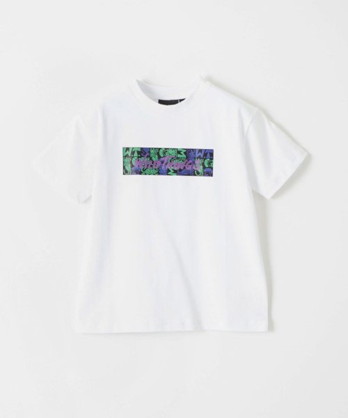 green label relaxing （Kids）(グリーンレーベルリラクシング（キッズ）)/【別注】＜WILD THINGS＞ボックスロゴ Tシャツ 110－130cm/img16