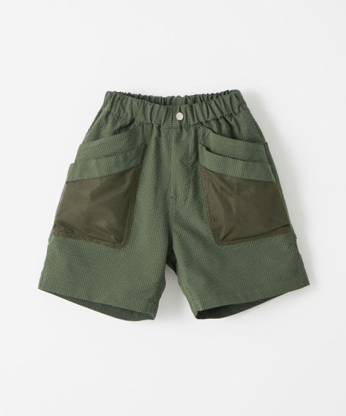 green label relaxing （Kids）(グリーンレーベルリラクシング（キッズ）)/【別注】＜WILD THINGS＞ギャザーリング ショートパンツ 110－130cm/img07