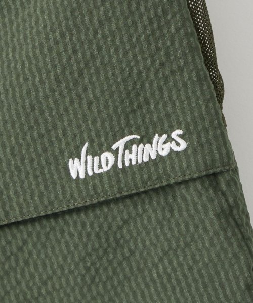 green label relaxing （Kids）(グリーンレーベルリラクシング（キッズ）)/【別注】＜WILD THINGS＞ギャザーリング ショートパンツ 110－130cm/img15