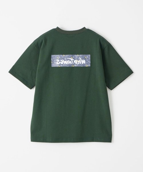green label relaxing （Kids）(グリーンレーベルリラクシング（キッズ）)/【別注】＜WILD THINGS＞ボックスロゴ Tシャツ 140－160cm/img03