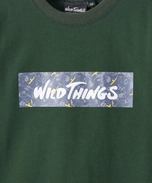 green label relaxing （Kids）(グリーンレーベルリラクシング（キッズ）)/【別注】＜WILD THINGS＞ボックスロゴ Tシャツ 140－160cm/img07