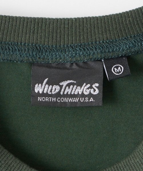 green label relaxing （Kids）(グリーンレーベルリラクシング（キッズ）)/【別注】＜WILD THINGS＞ボックスロゴ Tシャツ 140－160cm/img10