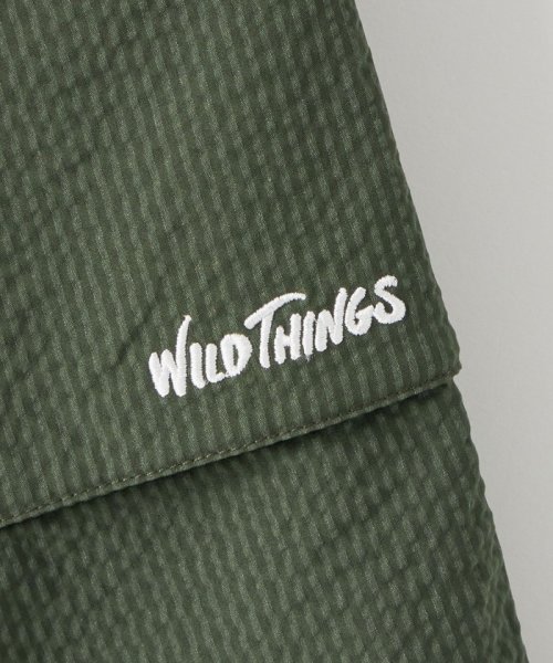 green label relaxing （Kids）(グリーンレーベルリラクシング（キッズ）)/【別注】＜WILD THINGS＞ギャザーリング ショートパンツ 140－160cm/img10