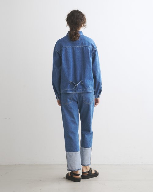 【UNIONWEAR】WORK JACKET 001D UNIONWEAR WORK JACKET 001D ワークジャケット インディゴ 同色ステッチ