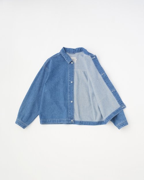 【UNIONWEAR】WORK JACKET 001D UNIONWEAR WORK JACKET 001D ワークジャケット インディゴ 同色ステッチ