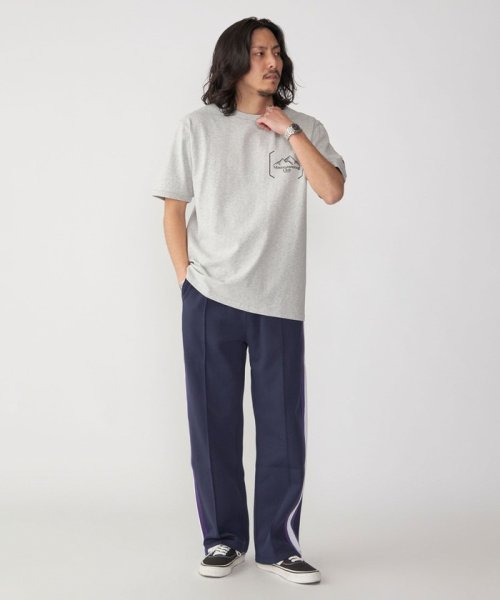 SHIPS MEN(シップス　メン)/【SHIPS別注】Champion: ウォッシュ プリント リンガーネック 半袖 Tシャツ/img16