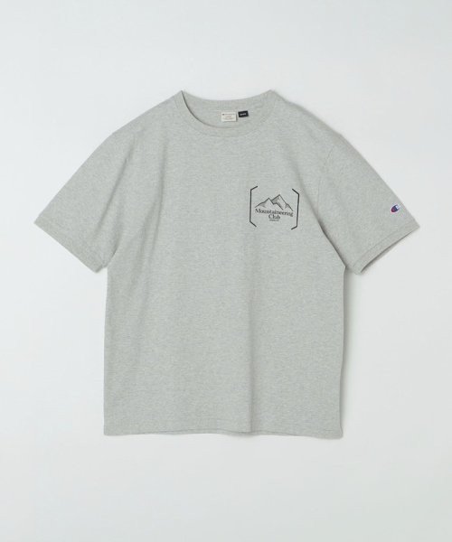 SHIPS MEN(シップス　メン)/【SHIPS別注】Champion: ウォッシュ プリント リンガーネック 半袖 Tシャツ/img41