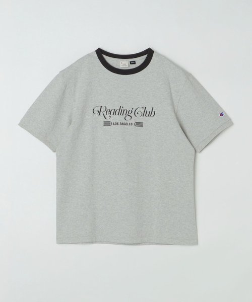 SHIPS MEN(シップス　メン)/【SHIPS別注】Champion: ウォッシュ プリント リンガーネック 半袖 Tシャツ/img47