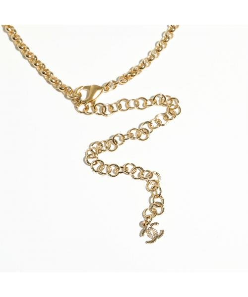 CHANEL チョーカー ABD080 B16157 ネックレス ハート CHANEL チョーカー ABD080 B16157 ネックレス ショートネックレス ラインストーン装飾