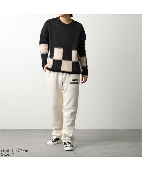 askyurself(アスクユアセルフ)/ASKYURSELFニット BRUSHED CHECKERED KNIT/img04