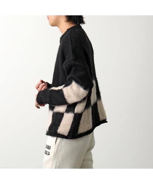 askyurself(アスクユアセルフ)/ASKYURSELFニット BRUSHED CHECKERED KNIT/img06