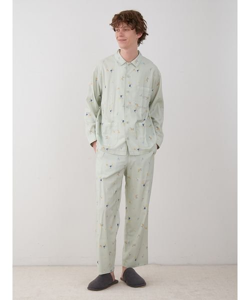 【HOMME】フラワープリントロングパンツ 人気・おすすめ｜使いやすい・旅行におすすめ 品質保証 全国発送 日本国内発送・最短翌日お届け