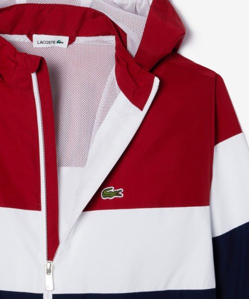 LACOSTE KIDS(ラコステ　キッズ)/BOYS カラーブロック撥水フードジャケット/img14