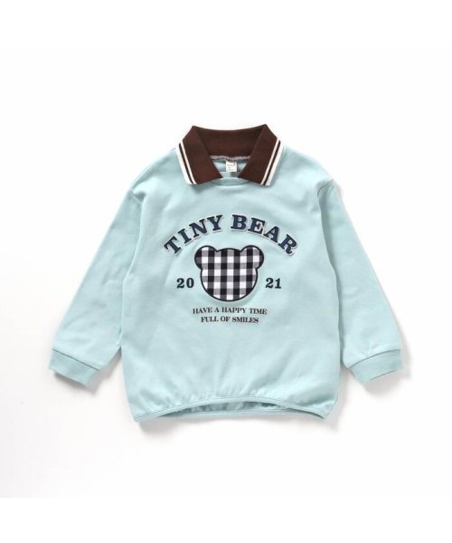 apres les cours(アプレレクール)/tiny bear 襟付きカレッジTシャツ/img05